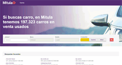 Desktop Screenshot of carros.mitula.com.co