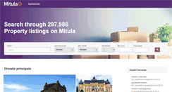 Desktop Screenshot of apartamente.mitula.ro