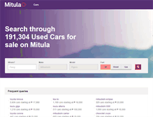 Tablet Screenshot of cars.mitula.ph