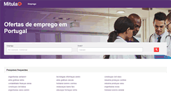 Desktop Screenshot of emprego.mitula.pt