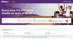 Desktop Screenshot of carros.mitula.com.ve