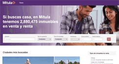 Desktop Screenshot of casas.mitula.mx