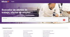 Desktop Screenshot of empleo.mitula.mx