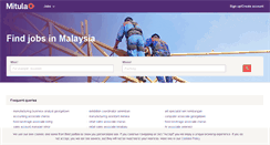 Desktop Screenshot of jobs.mitula.my