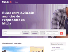 Tablet Screenshot of casas.mitula.com.ar