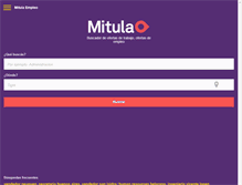 Tablet Screenshot of empleo.mitula.com.ar